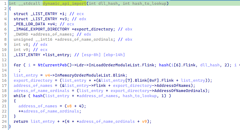 Figure 9: Typed function dynamic_api_import